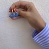Pendientes capri azul